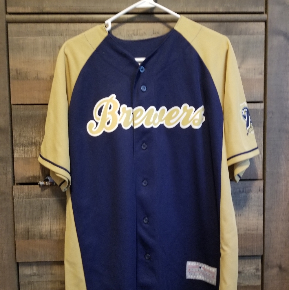 Rickie Weeks Milwaukee Brewers jersey